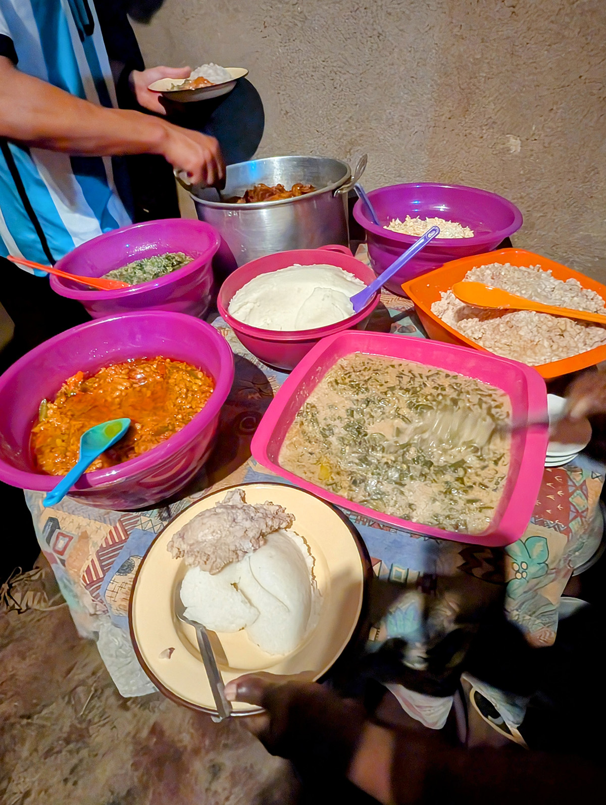 Dinner at Ennies in Naas Township