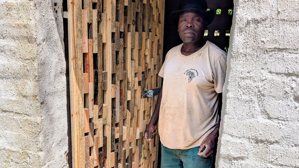 Recycling scraps into new uses so that we do not fill the landfill and the local labour can learn new skills.