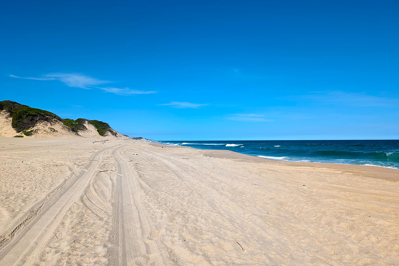 Discover the untouched paradise of Mozambique's deserted beaches along the Indian Ocean.