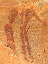 Bushman Paintings in South Africa