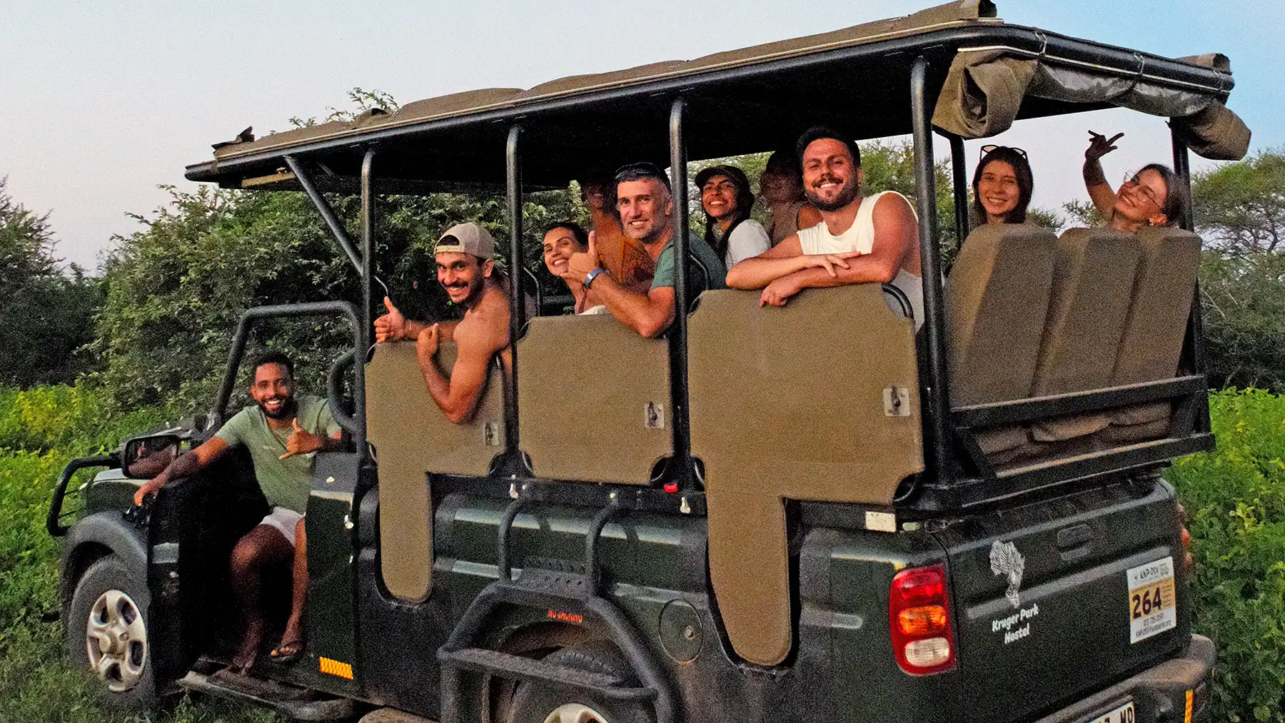 Kruger Park Hostel's Safari Vehicle we use for Safaris into the Kruger National Park