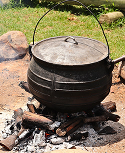 Cooking with a Potjie Pot in the Kruger Park